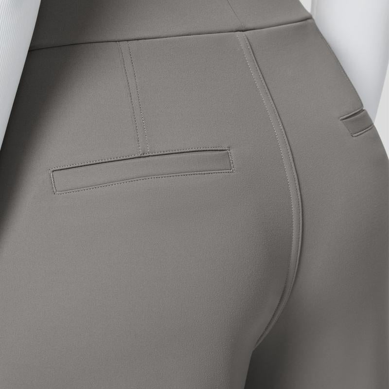 Halara Flex™ High Waisted Plicated Side Pocket Straight Leg Waffle Work Pants
